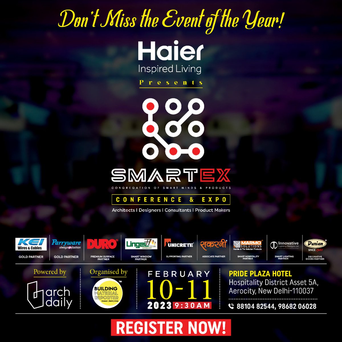 bmreporter's tweet photo. The two-day event is on its way to becoming the King, the biggest of all, events. Join us on 10th and 11TH of February! Roar with us and rule over all, for “the King is destined to rule and lord over all”!
#smartexevent #sustainabledesign
@ILDLOfficial @marmo_solution https://t.co/I6uUZUwkxK