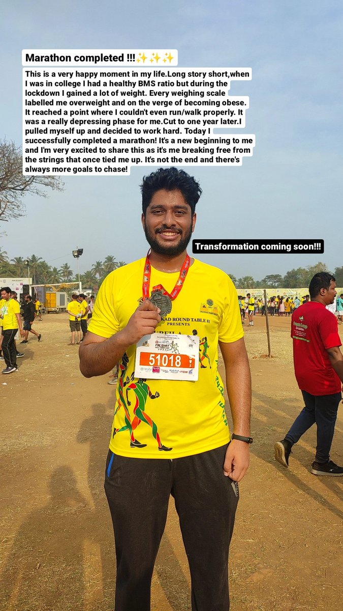 Sreeviofficial's tweet photo. This is a very happy moment in my life.Long story short,when I was in college I had a healthy BMS ratio but during the lockdown I gained a lot of weight. Every weighing scale labelled me overweight and on the verge of becoming obese. https://t.co/sEZqSbtqNW