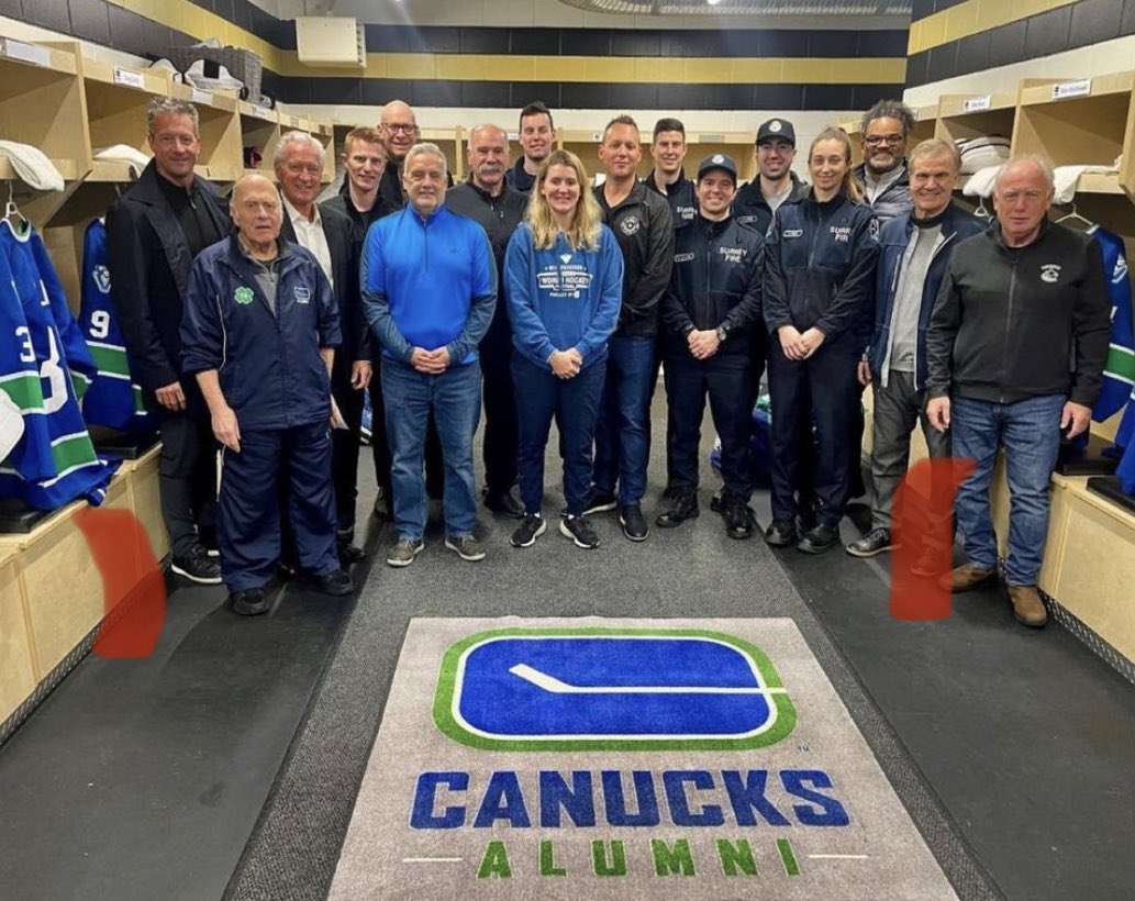 Vancouver Canucks Alumni (@canucksalumni) on Twitter photo Thanks to Surrey Fire Fighters <a href="/Local1271/">Surrey Fire Fighters</a> for the awesome game and event at #Wickfest 💙
#CanucksAlumni Thanks to Surrey Fire Fighters <a href="/Local1271/">Surrey Fire Fighters</a> for the awesome game and event at #Wickfest 💙
#CanucksAlumni