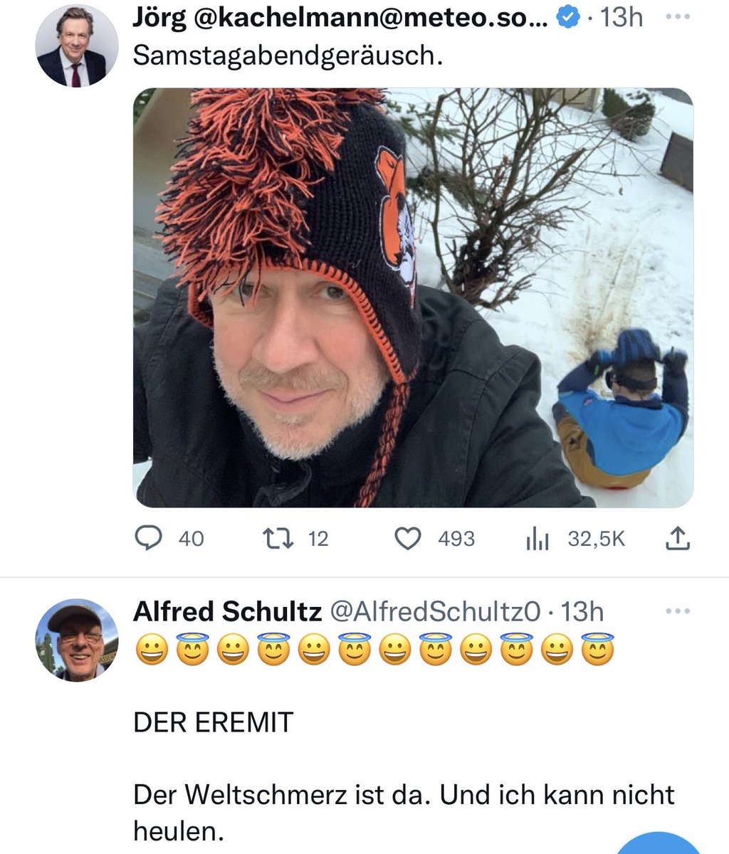 achim_albrecht's tweet photo. @Kachelmann @58BrunoBrunello @AlfredSchultz0 Das nenne ich mal einen Twittertreffer โ๐พGuten Morgen
#Twitterkarma is a bitch sometimes https://t.co/27qZTtpshM