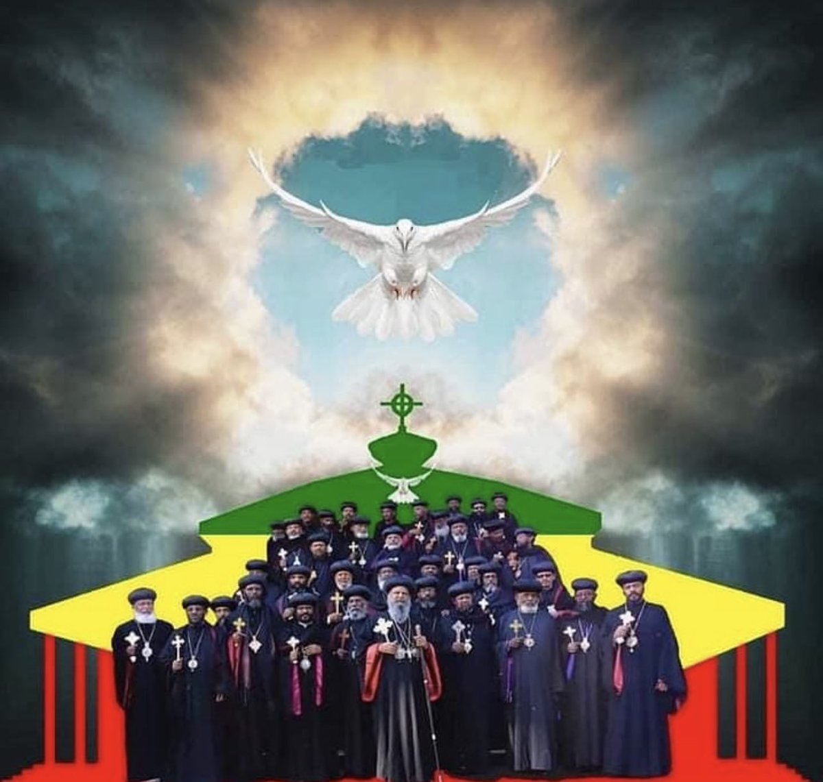 wendwossen's tweet photo. May the Almighty sees us from heaven and send us his blessing although we donโt deserving it at all! We ask all this our Lord Jesus Christ in your beloved mother our Holy, Virgin, Theotokos Mary name! #One_EOT_Church #OneSynod #EOTC_UNDER_ATTACK https://t.co/tUYvQhA3VS