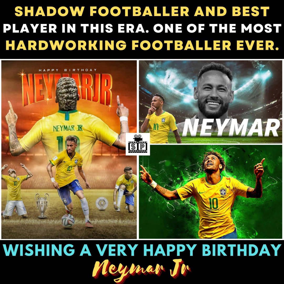 SPC_Reviews's tweet photo. Happy Birthday @neymarjr ๐โค๏ธ
Support us @SPC_Reviews for more ๐คโฃ๏ธ
#HappyBirthdayNeymarJr #HBDNeymerJr #neymarjr #Neymar #Trending #TrendingNow #TrendingNews #viral #photography #Twitter #football #news #ViratKohli๐ต #photo #SPEdits #SPCMedia #SPC_Reviews https://t.co/7b5DKoKX98