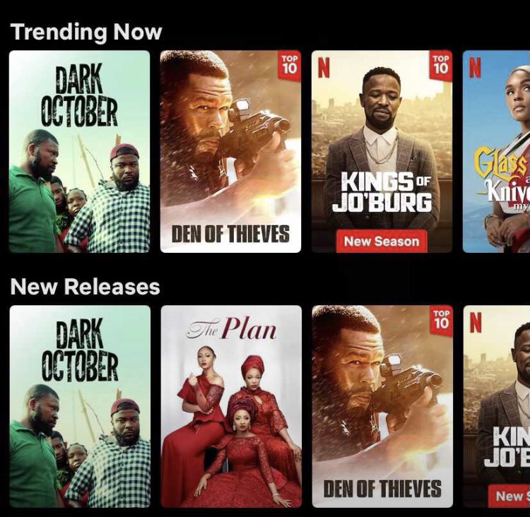 kaduna_artistry's tweet photo. Kaduna’s Boman Bognet @iam_boman is on a Netflix movie “DARK OCTOBER“ which is trending and at No1 spot in Nigeria. ❤️👏🥂🍾

Produced by @officiallindaikeji 
Directed by @tokamcbaror 

We’re Proud of you! ⭐️🥂

Go and watch this movie guys! 🤧
 #darkoctober #darkoctobermovie https://t.co/2GVGuylHyU