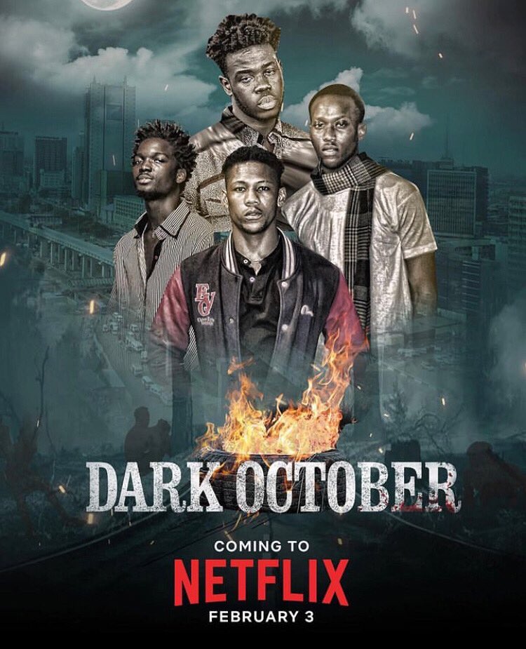 kaduna_artistry's tweet photo. Kaduna’s Boman Bognet @iam_boman is on a Netflix movie “DARK OCTOBER“ which is trending and at No1 spot in Nigeria. ❤️👏🥂🍾

Produced by @officiallindaikeji 
Directed by @tokamcbaror 

We’re Proud of you! ⭐️🥂

Go and watch this movie guys! 🤧
 #darkoctober #darkoctobermovie https://t.co/2GVGuylHyU