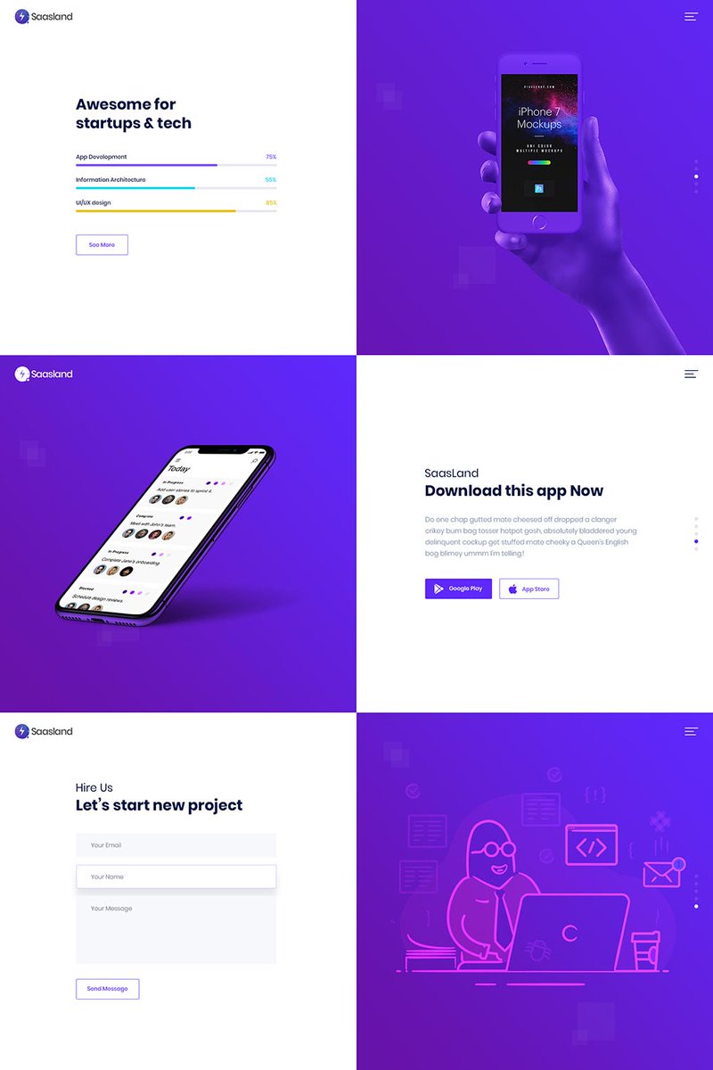 _Kevin_David's tweet photo. SaasLand WordPress Theme
50+ Home pages - https://t.co/yxdqen6zHF
⭕️450+ Elements
⭕️#Gutenberg
⭕️#WooCommerce
⭕️#Elementor Page Builder
#100DaysOfCode #HTML #unitytips #webdev #30daysofkotlin #gamedev #WordPress #js #indiedev #301DaysOfCode #womeninstem #Coding #tech https://t.co/25JE1Rbzc9