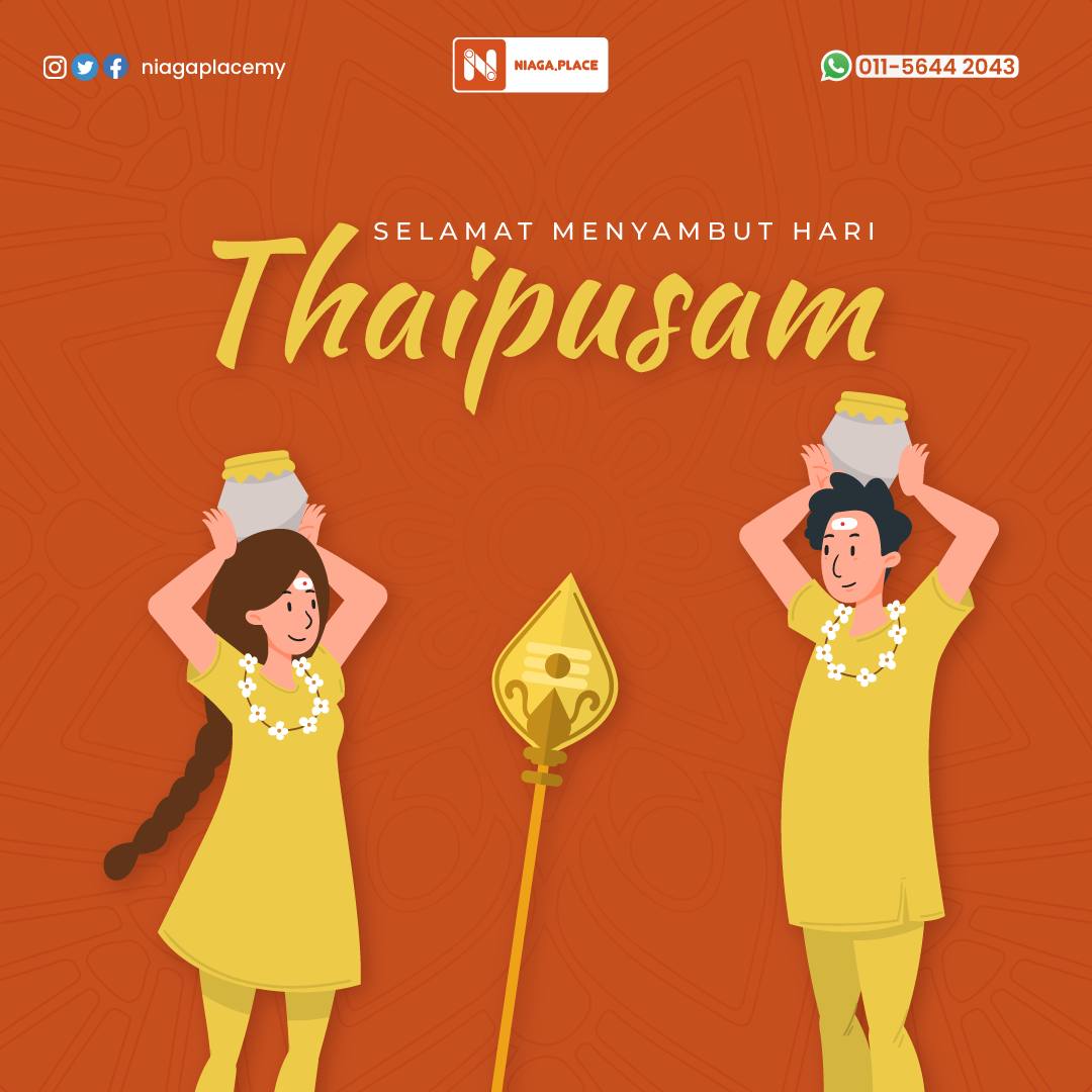 NiagaPlaceMY's tweet photo. Selamat Menyambut Hari Thaipusam! 🪔 https://t.co/yqmWLAllw8