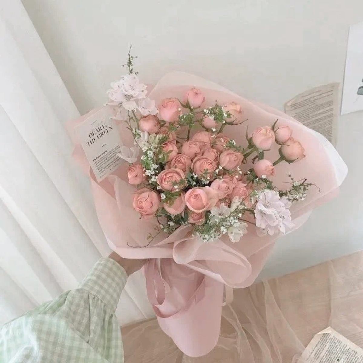 KoHanaae's tweet photo. Beep-beep! A beautiful package has been sent to you ♡
ㅤ
To: @TlFFANY0UNG @kwovnyuri @sychoiofc @sjuhyun_s 
💌: mengkangen wehh, apakabs kelenn
Order: mix peony, mix roses, mix tulip, mix daisy https://t.co/UMyKA48Nkv