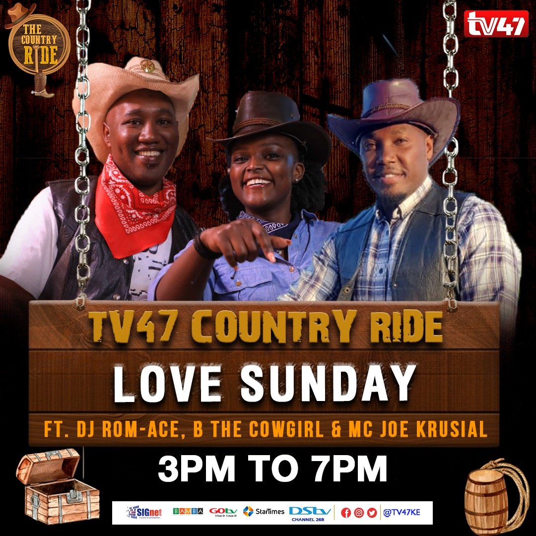 We are in the month of love 💕 n we have to share that love with those that we love.
#tv47countryride 
#countryridewithlove 
@Simon_Dedan 
@NancieFlo2 
@DjRomAce 
@BeverlynBirir 
@Vetmurage