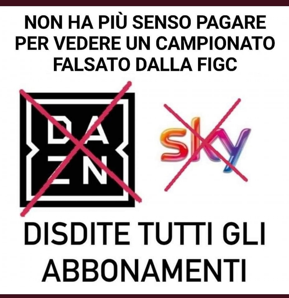 #Juventus #dal2006solorancore 
#farsopoli #figc #coni #disdettasky #disdettatimvision #DisdettaDazn #DisdettaDaznSky 
Buona Domenica