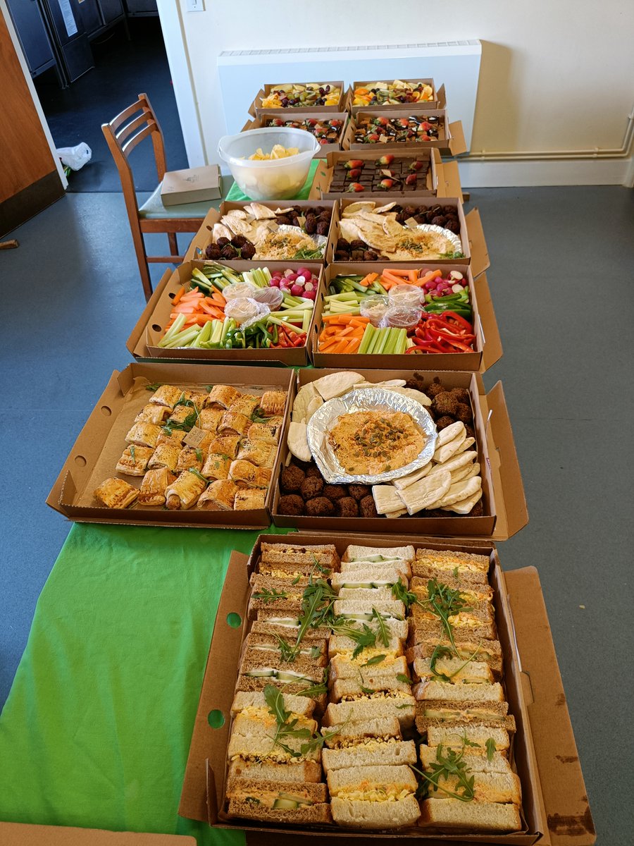 We would like to say a massive thank you to @purplespoonage -Catering & Events for providing the delicious vegetarian and vegan lunch spread for our 2-day conference.