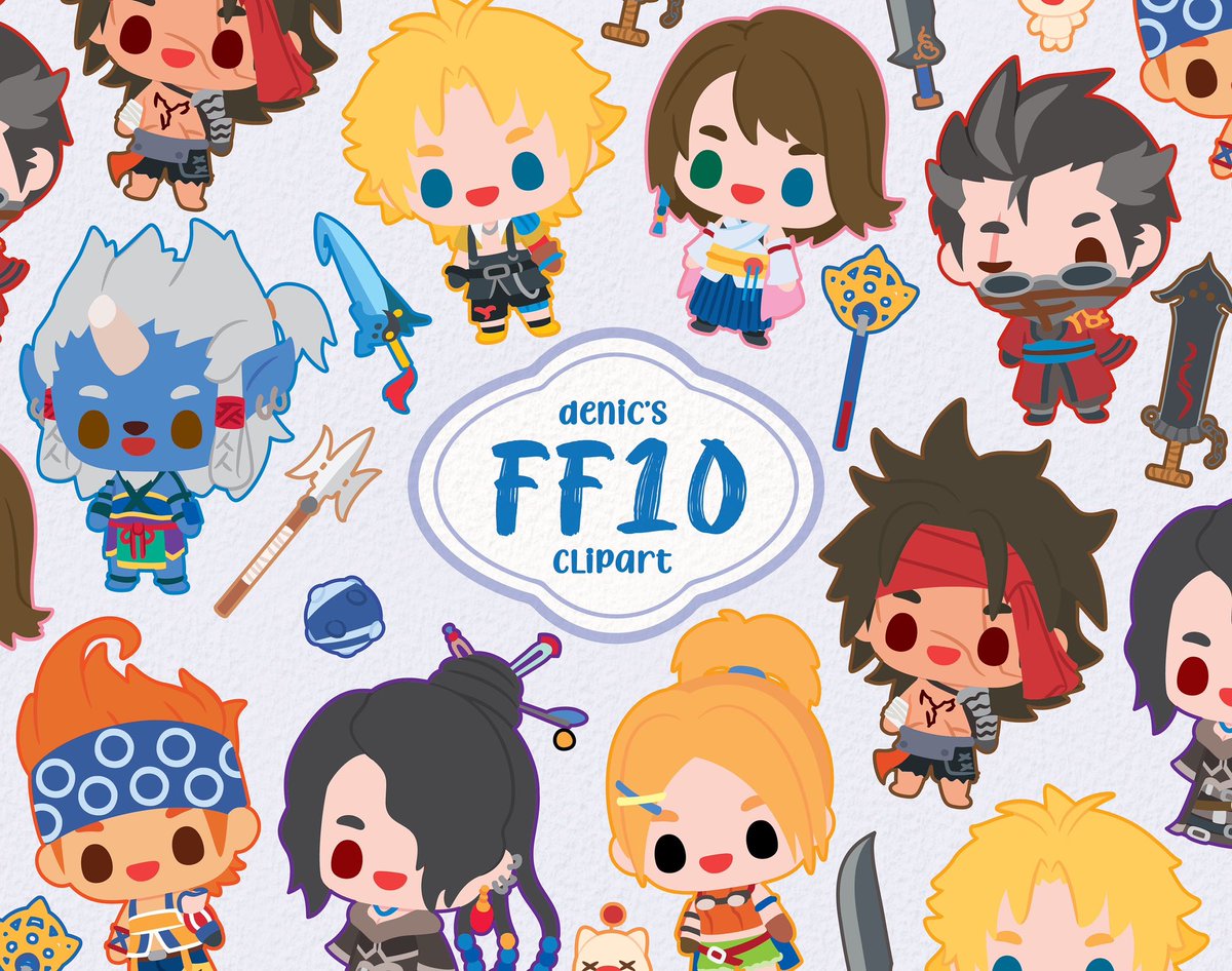 denicsua's tweet photo. Hey, I’m Denic, Are you looking kawaii/Chibi clipart? Now have 153 listing in my shop ‼️

All cute clip art can printable and use for your own craft holiday project
Grad yours on my ETSY shop🥰🙏

🍀🍀 Shop : https://t.co/quSpqj3ooq https://t.co/zGDRytD3SK