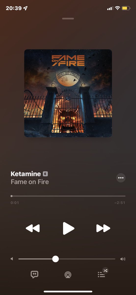 Arclipse_YOSHI's tweet photo. お気に入りの曲✌️
Fame on Fire - ketamine
みんなの好きな曲も教えて欲しい😊

favorite music✌️
Fame on Fire - ketamine
Tell me your favorite songs too😊

#FameonFire
#ketamine
#favorite https://t.co/mLv5LhZGJI