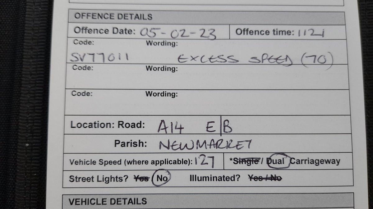 NSRAPT's tweet photo. Unbelievable!
Words escaped me when I had to speak with the rider who was travelling at 127mph. I heard them coming before I saw them, and was shocked when there were 5 bikes in a group all travelling at the same speed!
A death waiting to happen on our roads.
#PC1880 https://t.co/dkesqFmxJH