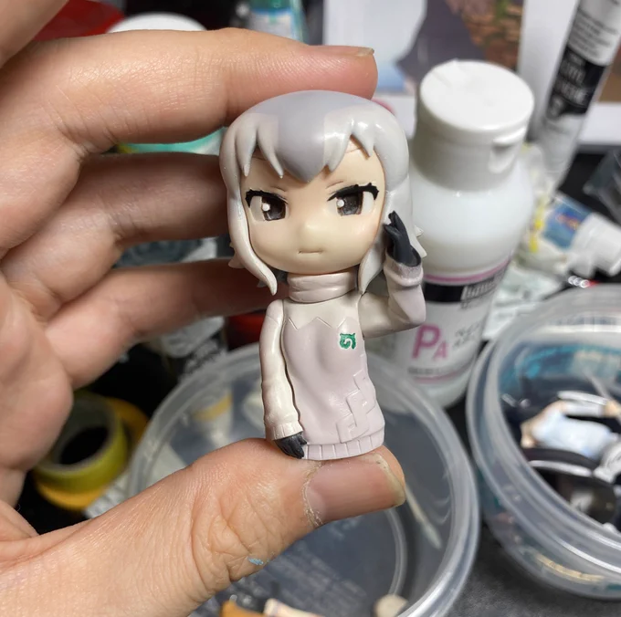 コンタクトにしましたわ 