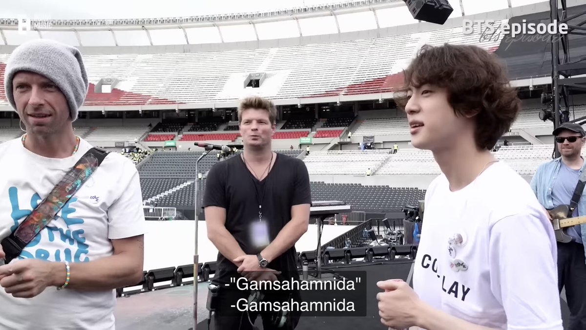 Watch #JIN’s experience of rehearsing and performing #TheAstronaut with Coldplay in Argentina in a newly released BTS vlog 🧑‍🚀 youtu.be/HOLAaK3u_jw