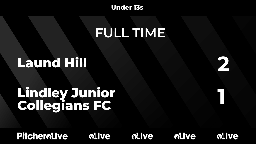 LindJnrCollFC's tweet photo. FULL TIME: Laund Hill 2 - 1 Lindley Junior Collegians FC
#LAULIN #Pitchero
https://t.co/vXMlGlh4cA https://t.co/iIGgWaL4pr