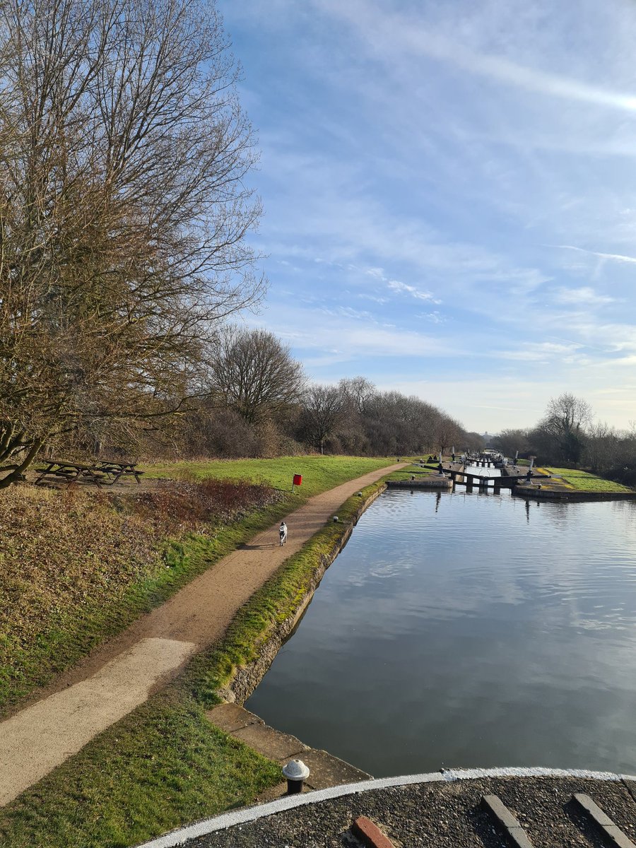 Gorgeous morning for a dog walk!