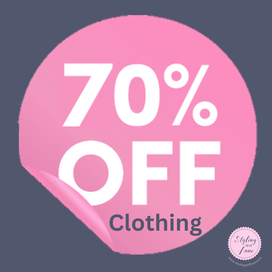 stylingwithanne.ie 70% Off Sale!!