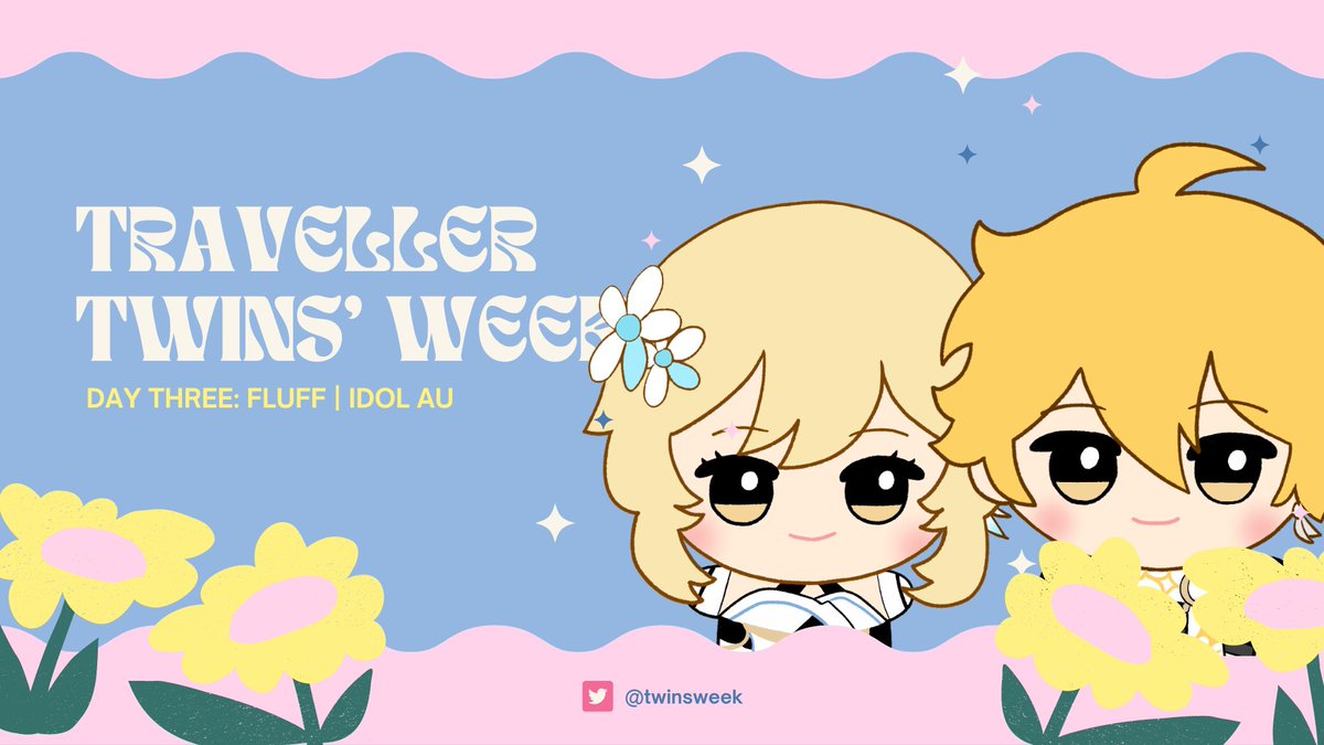 twinsweek's tweet photo. 🌷 TRAVELLER TWINS' WEEK: DAY THREE 🌷

Is there any greater joy than spending quality time with your twin—if so, Aether and Lumine would disagree! Shall we join them for a day of song and dance? https://t.co/TjKh9x9eRX