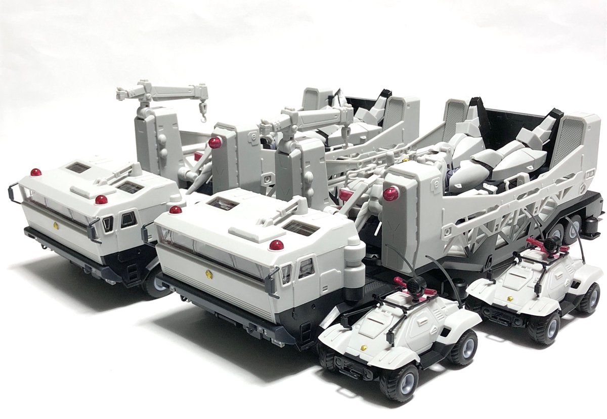 MODEROID 98式特型指揮車&99式特型レイバーキャリア 感覚忘れないうち