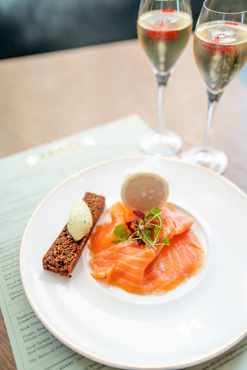 One of the many decadent starters to choose from on our menu - Balmoral smoked salmon, homemade butter, soda bread.

#TheBalmoral #RoccoForteHotels #RoccoForteFriends #BalmoralMoments #Edinburgh #Scotland #VisitEdinburgh #EdinburghFoodies #SmokedSalmon #Starter