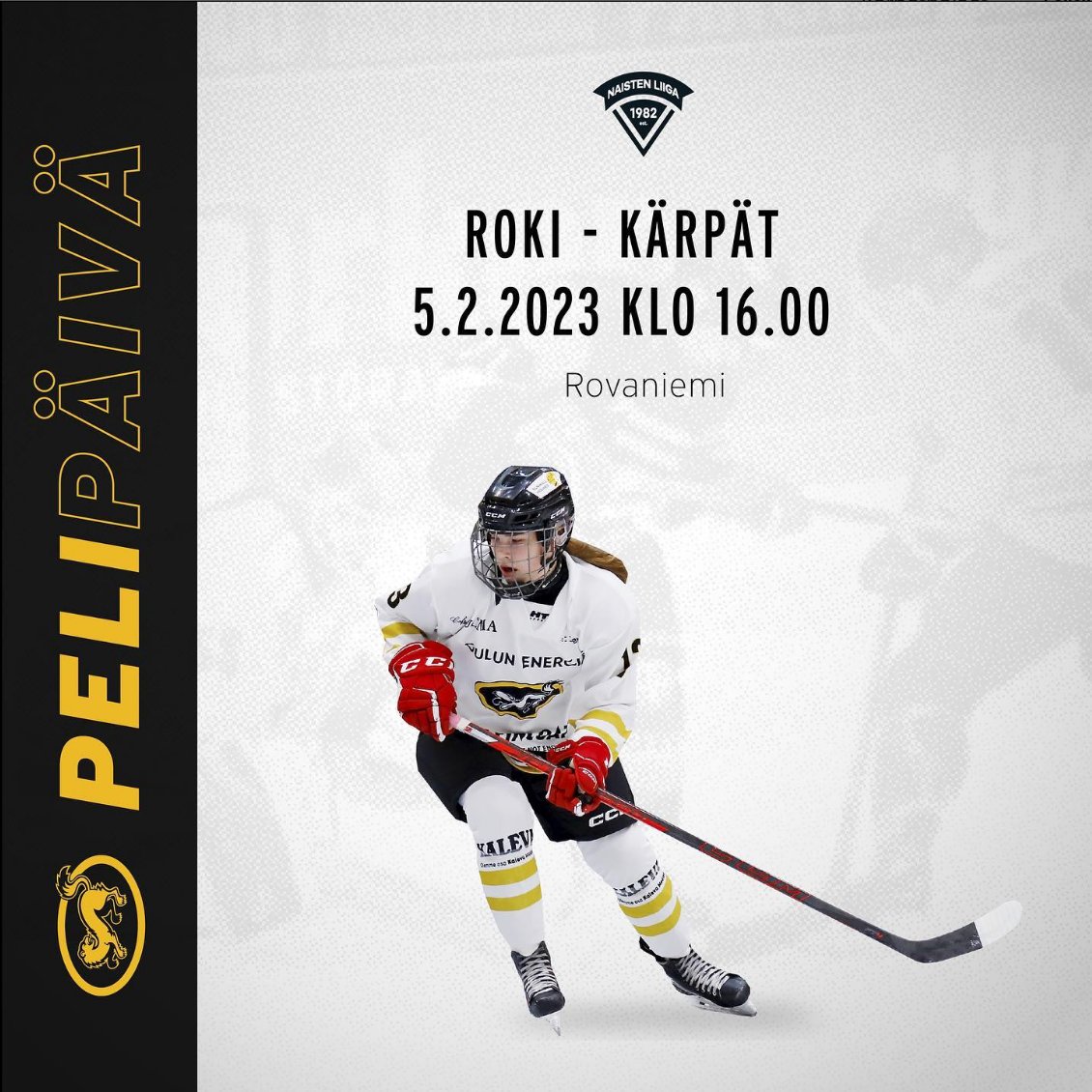 Tänään vuorossa Pohjoisen Derbyn osa 2. Ottelu Lappi Areenalla <a href="/rokinaiset/">RoKi Naiset</a>  vieraana starttaa klo 16 🔥 Ottelu on katsottavissa myös leijonat.tv:ssä 📺 #NaistenLiiga