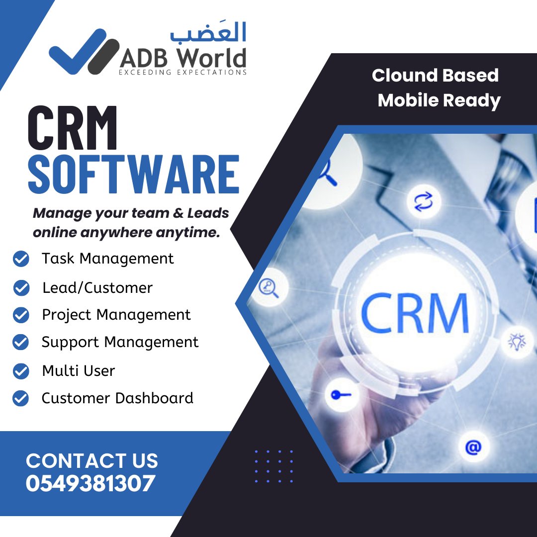 A CRM you'd actually want to use: 
Automate repetitive work so you can spend more time on sales. You can manage following
#Salespipeline, #ContactManagement, #LeadManagement, #CustomerProjects, #Marketingactivities, #CustomerOnboarding , #TeamTasksProjects