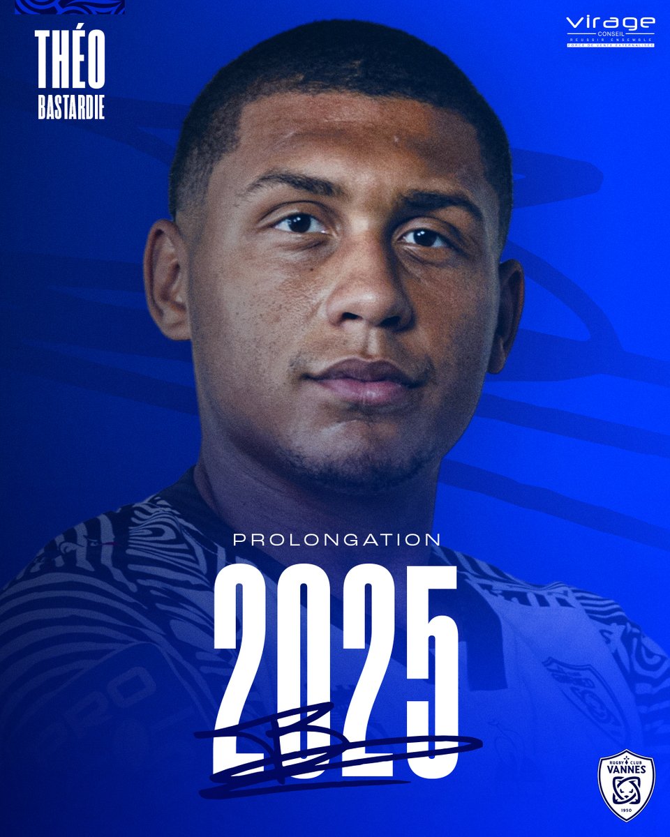 RugbyClubVannes's tweet photo. 𝙉𝙤𝙨 𝙟𝙚𝙪𝙣𝙚𝙨 𝙥𝙧𝙤𝙡𝙤𝙣𝙜𝙚𝙣𝙩 🤝

Avec notre partenaire @VirageConseil, nous sommes heureux d’annoncer la signature du premier contrat pro de plusieurs joueurs de notre Centre de Formation.

Plus d'informations 👉 https://t.co/MuUkT66xr0

#RCV #BreizhRugby https://t.co/gs4AKrSVXJ
