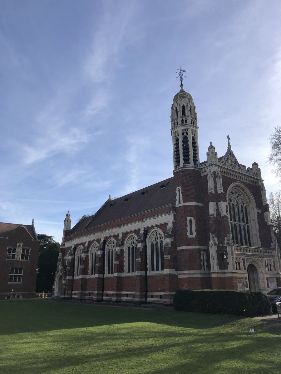LeysMusic's tweet photo. Thank you and well done to @LeysCambridge Chapel Choir for excellent singing this morning at our Communion Service. #mozart #eccard #schubert #stone #alain https://t.co/Ypm00l1DzU