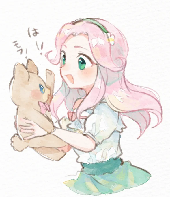 (ちょっと百合)MAHO落書き※4枚目以外別アカからの再掲 