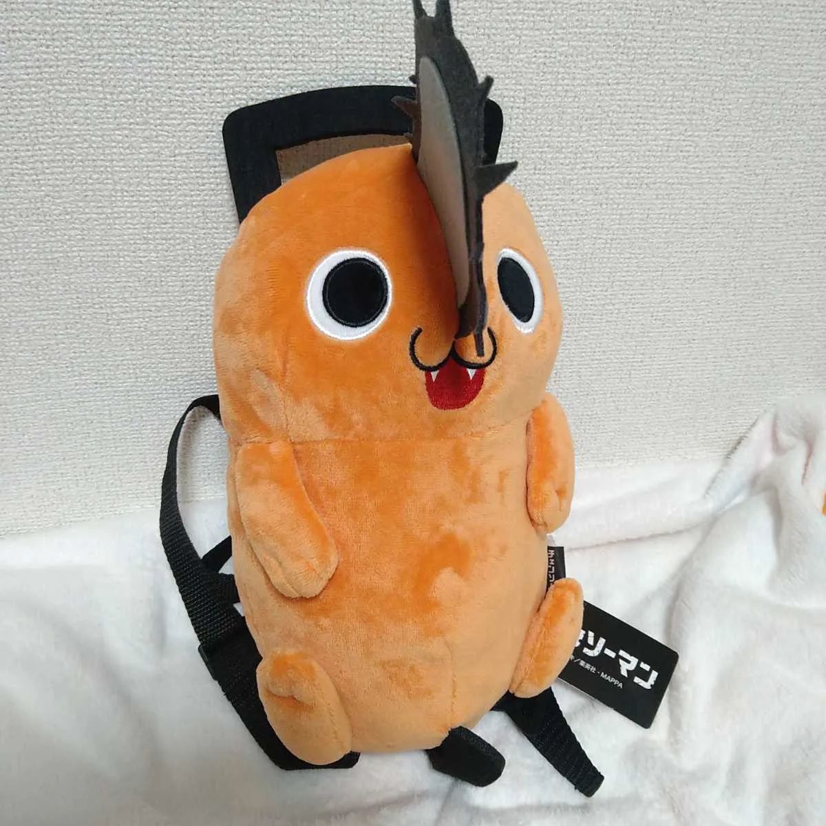 NezukoSocial's tweet photo. 🎒 Pochita Backpack https://t.co/1GaxN3DzMI