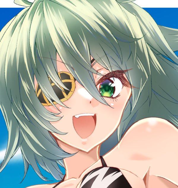 木曾(艦これ) 「今回ね、木曾きー(あだ名)のお顔が好きです。 」|けーる@艦これ/FGO新刊委託中のイラスト