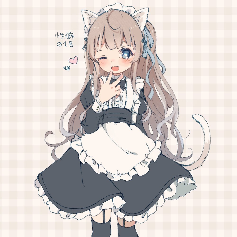 「ねこみみメイドさん#オリキャラは性癖の見本市 」|いちは🥣例大祭う15aのイラスト