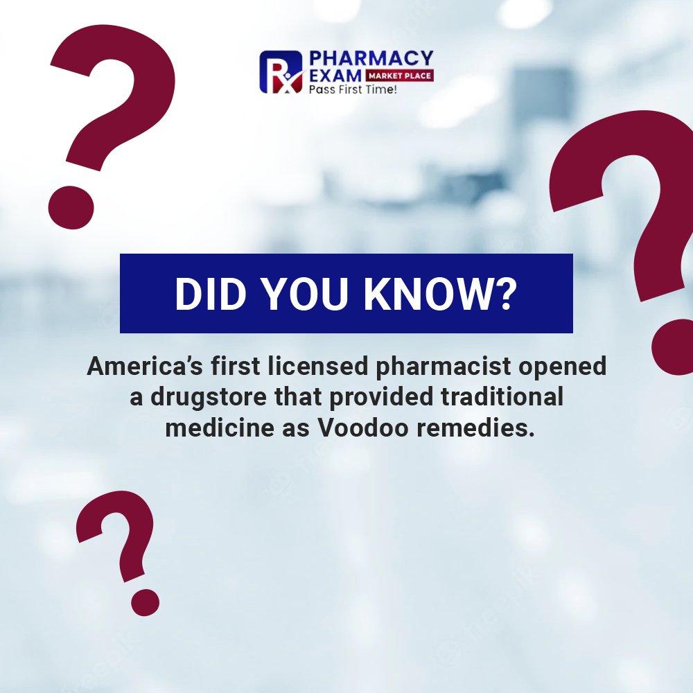 rxpharmacyexam's tweet photo. Pharmacy Fun Fact:
Louisiana was the first state to require pharmacists to be licensed
Follow us for more!
#pharmacy #pharmacist #medicine #antibiotices #pharmacylaw #pharmacyexams #studybooks #exambooks #MPJE #CPJE #Neplexexamination #examprep #preparation #healthcare https://t.co/AHt8KYSPKU
