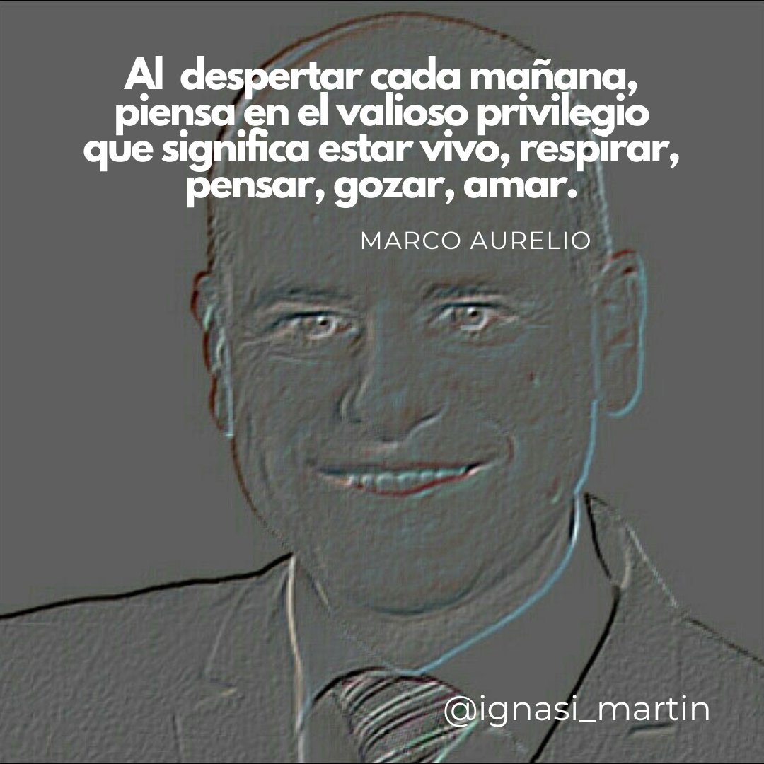 Para Liderar: <a href="/ignasi_martin/">Ignasi Martín</a>: '💡 "Al despertar cada mañana, piensa en el valioso privilegio que significa estar vivo,  respirar, pensar, gozar, amar."
Marco Aurelio

#reflexiones #liderazgo
#coaching
#Management ' , see more tweetedtimes.com/v/12229?s=tnp