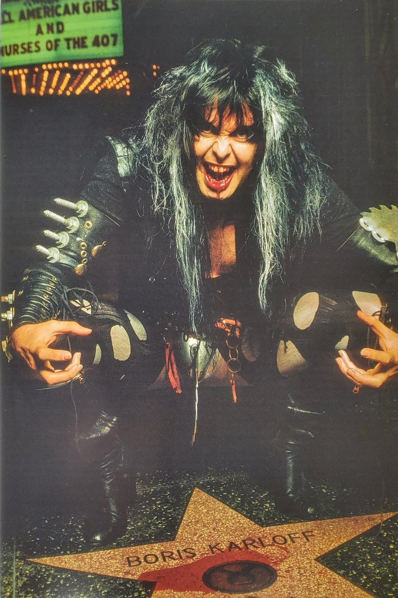 The Master Hellion, Blackie Lawless of W.A.S.P. 

#MasterHellion #BlackieLawless #wasp
#BorisKarloff #Hollywood <a href="/WASPOfficial/">W.A.S.P. Nation</a>