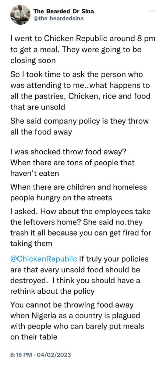 - Doctor reveals his short encounter with a certain restaurant employee.