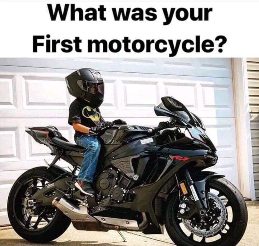 What was your first motorcycle? 🤔🧰