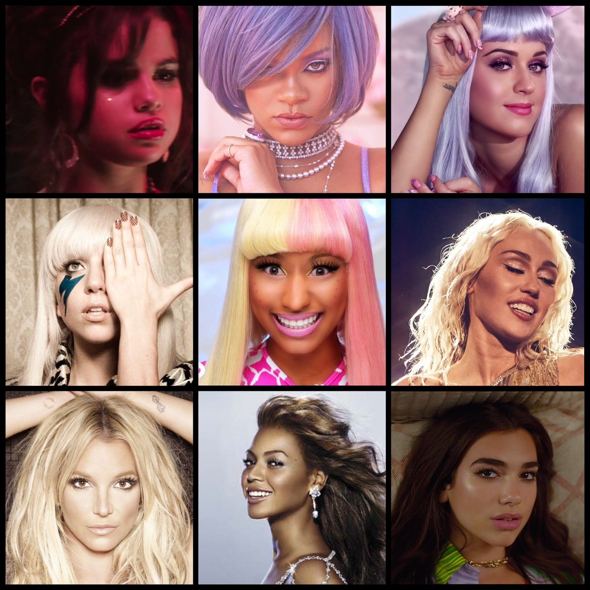 popcategories's tweet photo. The Category Is: Queens Of Party Hits https://t.co/XT4HJNrYlV
