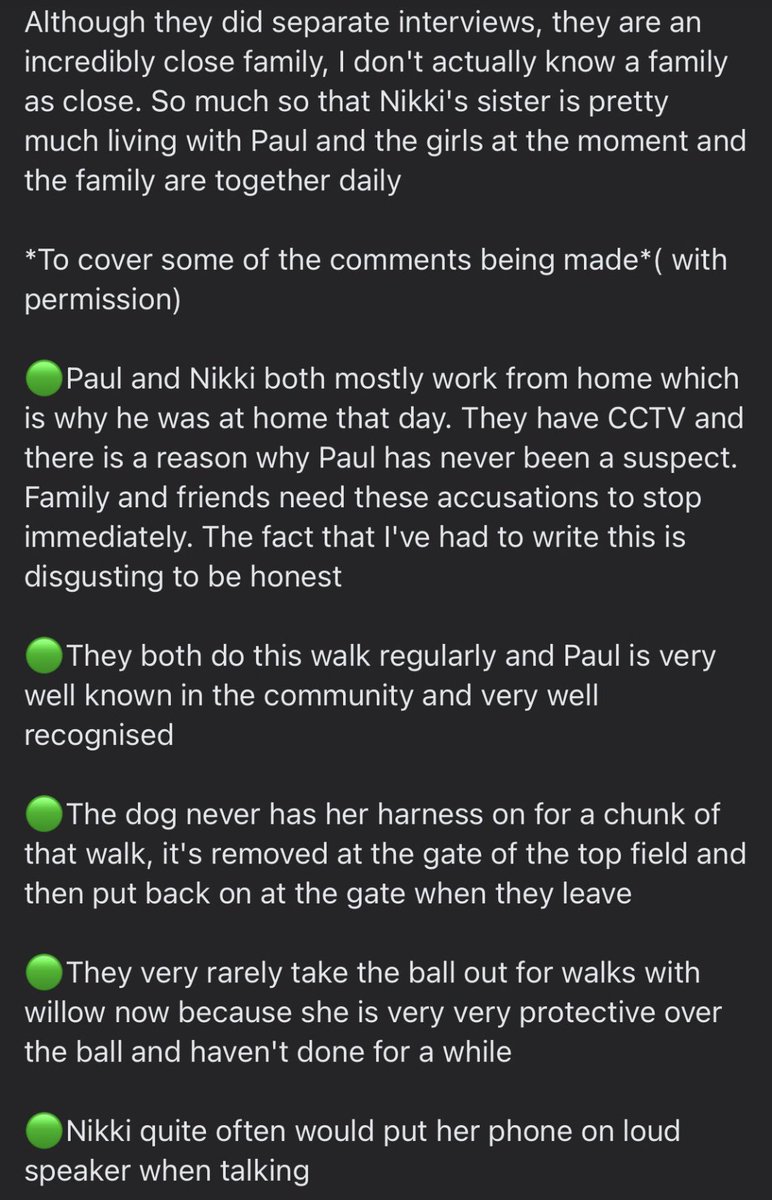 ecjvxx's tweet photo. The ONLY thing that should be getting shared #NicolaBulley 

Think you all forget she’s a real person with a real family, some of the shit I’ve seen on here past 2 days is evil. YOU ARE NOT DETECTIVES BECAUSE YOU WATCH DOCUMENTARIES. https://t.co/K3Xdr0biAj
