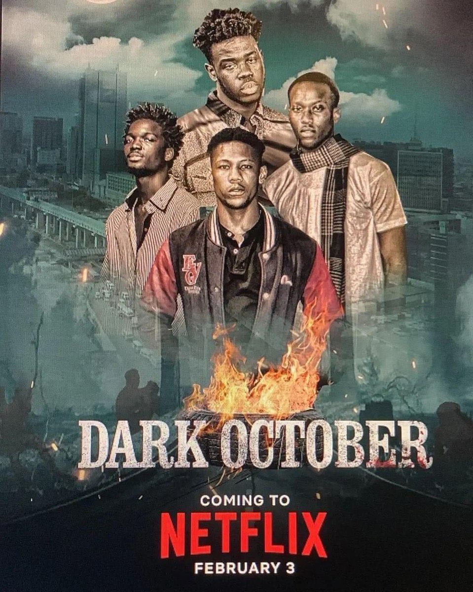 Jermainextreme's tweet photo. Movie Directors and Producers should take note from this, the Nigeria movie industry needs to make more movies based on True life events and our legends. This would educate people in Nigeria and outside Nigeria about our culture and some past events. #DarkOctoberOnNetflix https://t.co/Gw80khkR7O
