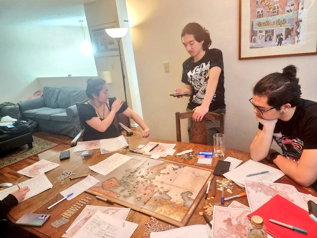 Playing Diplomacy for the first time :D