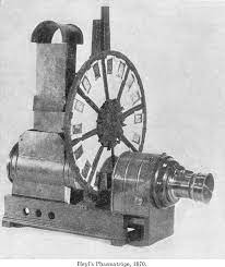 mariobianchi18's tweet photo. Il #5febbraio 1870 Henry R. Heyl presenta una proiezione di immagini fotografiche animate usando il suo #Phasmatrope. Si trattava di una lanterna sporgente convertita davanti alla quale ruotava un disco con 16 aperture vicino al bordo, ciascuna recante una lastra fotografica. https://t.co/JeGcOFW06D