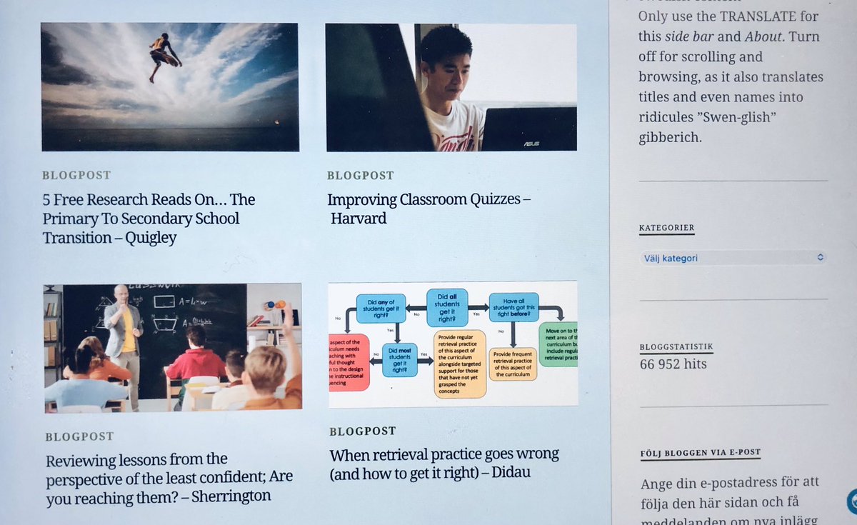 Sara Hjelm ⏸️ (@sara_hjelm) on Twitter photo #Sunday #morning & 6 new posts in this searchable collection of #education links👇🏻
saraslistofedresources.wordpress.com
Enjoy reading & please spread further‼️

Thanks to authors - <a href="/DavidDidau/">David Didau</a>, <a href="/AlexJQuigley/">Alex Quigley</a>, <a href="/effortfuleduktr/">Blake Harvard</a>, <a href="/EvaLndgrn/">Eva Lundgren</a>, <a href="/teacherhead/">Tom Sherrington</a> & the team at <a href="/UoL_CEN/">Centre for Educational Neuroscience</a>❣️ #Sunday #morning & 6 new posts in this searchable collection of #education links👇🏻
saraslistofedresources.wordpress.com
Enjoy reading & please spread further‼️

Thanks to authors - <a href="/DavidDidau/">David Didau</a>, <a href="/AlexJQuigley/">Alex Quigley</a>, <a href="/effortfuleduktr/">Blake Harvard</a>, <a href="/EvaLndgrn/">Eva Lundgren</a>, <a href="/teacherhead/">Tom Sherrington</a> & the team at <a href="/UoL_CEN/">Centre for Educational Neuroscience</a>❣️