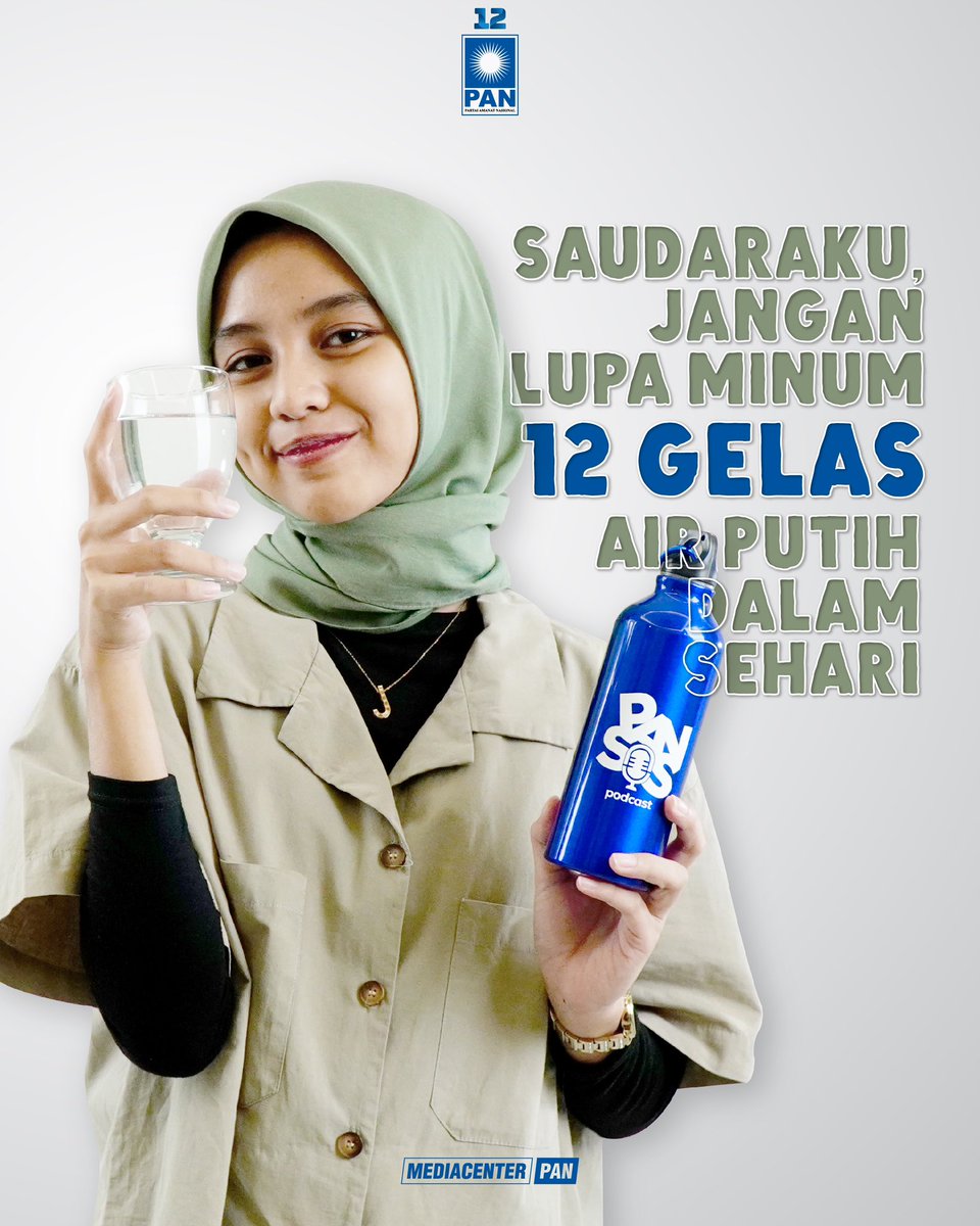 Kata iklan jaman puasa sih, kalo sahur minum 8 gelas air. Itu minimal. Tapi, kenapa cuma 8 kalau dengan 12 kamu bisa lebih sehat dan glowing. 😌✨✨

Semangat Saudaraku! Jangan lupa minum, perjuangan juga butuh tubuh yang segar bugar! 💙