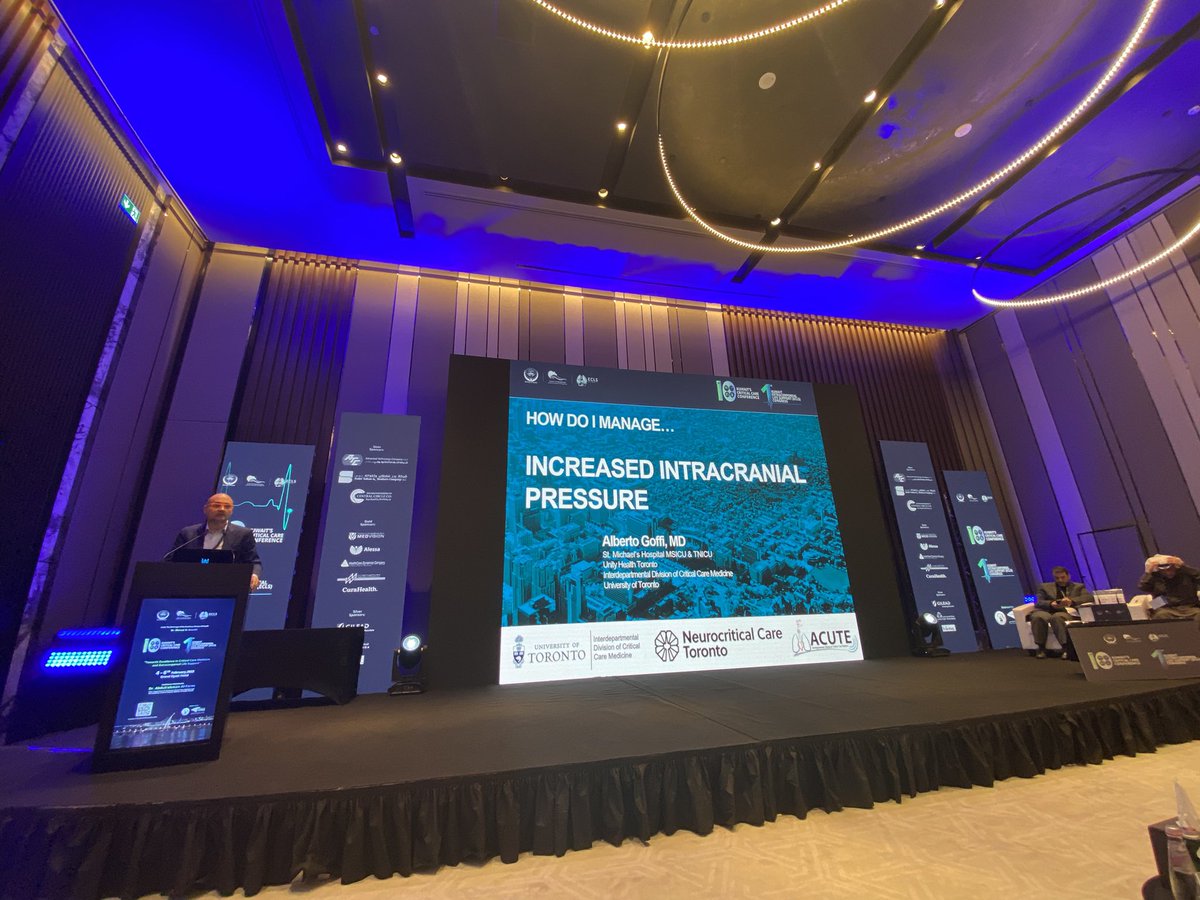 Next up is <a href="/GoffiAlberto/">alberto.goffi</a> with management of elevated ICP in the ICU <a href="/ICUFellowTo/">Critical Care Toronto</a> <a href="/SMHcriticalcare/">SMH Critical Care</a> <a href="/CriticalCareQ8/">CriticalCareKuwait</a>