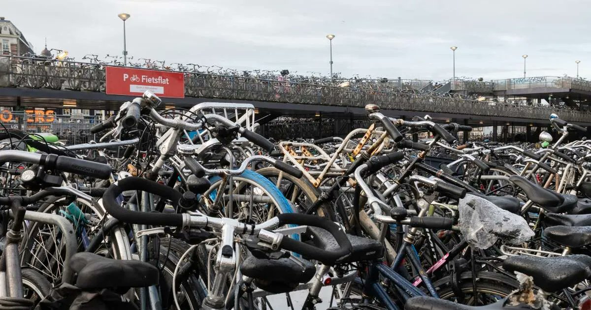 IamExpatNL's tweet photo. The "temporary" fietsflat at Amsterdam Centraal has finally closed for good 😢
https://t.co/MiClNGiksT #Fietsflat #Bike #Parking #Amsterdam https://t.co/lFHwadt2uZ