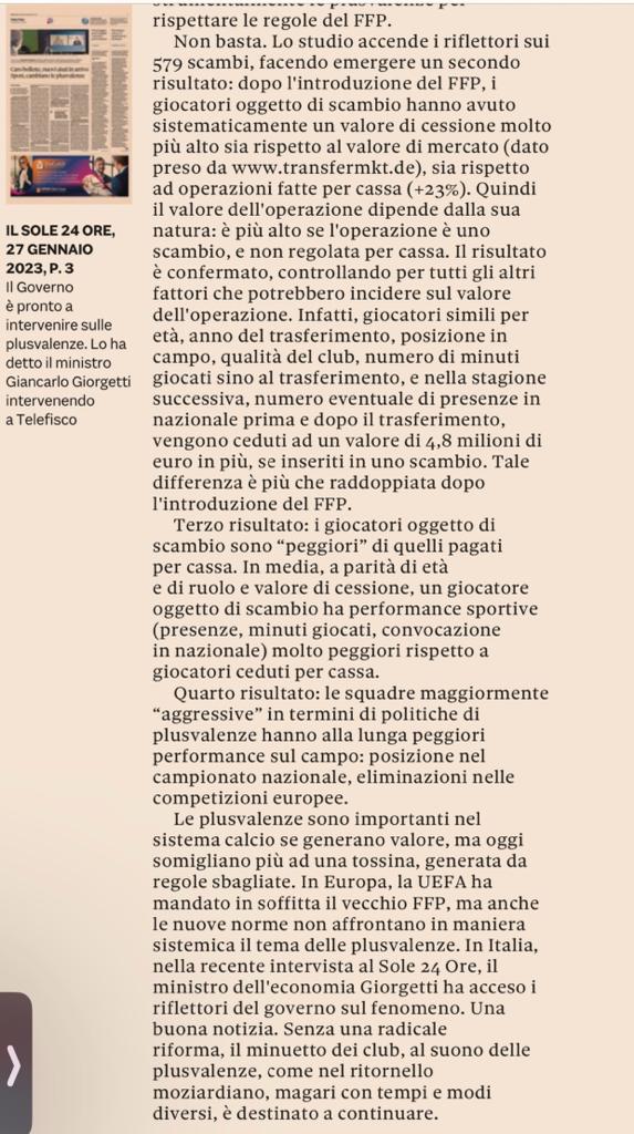 Max Bonacchi (@maxbonacchi) on Twitter photo #Plusvalenze #Juventus
Thanks, Donato Masciandaro for mentioning our study.
Bonacchi, Ciaponi, Marra, Shalev, The Consequences of Accounting-Based Regulation: Real Effects on European Football Players Transfer Market ssrn.com/abstract=39781…
@unibz_news <a href="/Unibocconi/">Università Bocconi</a> #Plusvalenze #Juventus
Thanks, Donato Masciandaro for mentioning our study.
Bonacchi, Ciaponi, Marra, Shalev, The Consequences of Accounting-Based Regulation: Real Effects on European Football Players Transfer Market ssrn.com/abstract=39781…
@unibz_news <a href="/Unibocconi/">Università Bocconi</a>