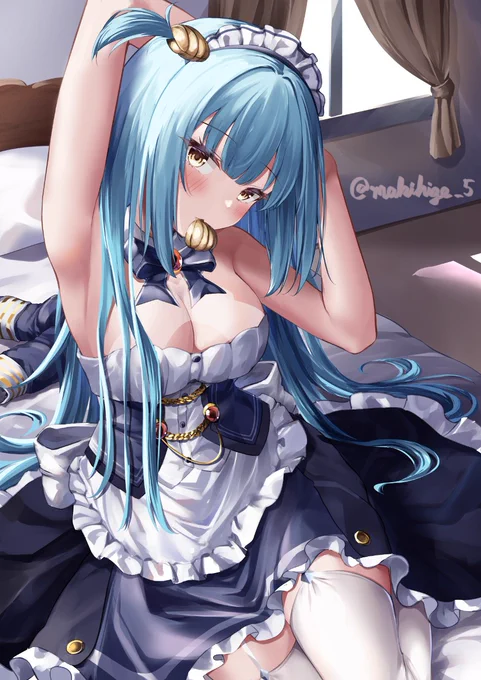 #アズールレーン#ネプチューンお給仕さん準備中…… 