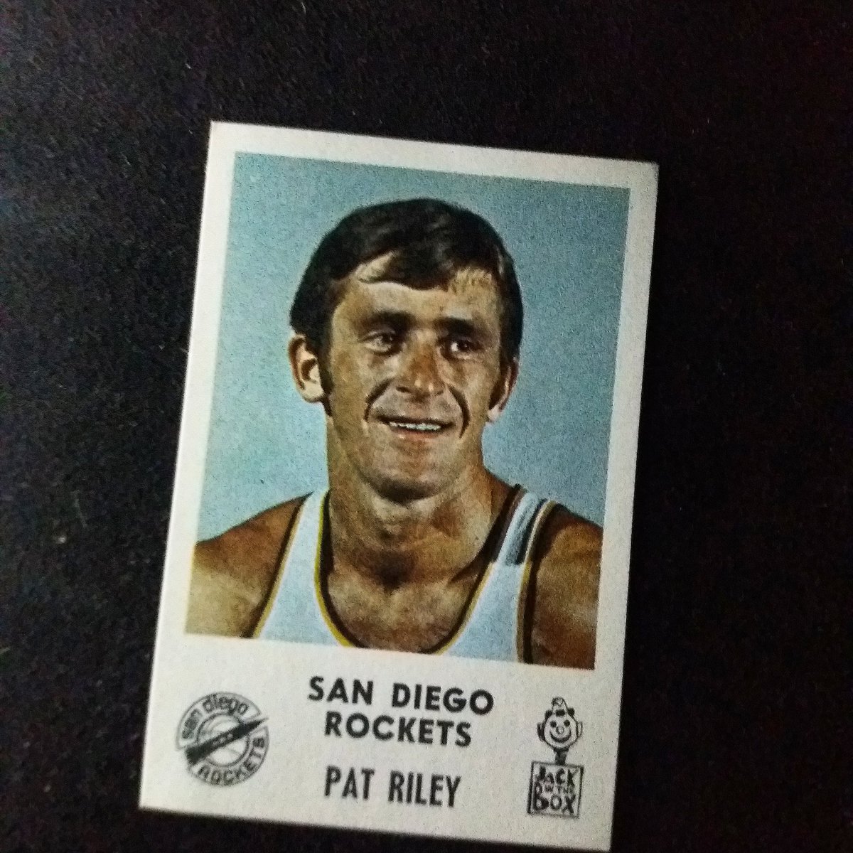 420sportscards's tweet photo. 1968-69 Jack in the Box Pat Riley #sportscards #nbacards #basketballcards #420sportscardsbrighton #cardcollectors #nba #basketball #panini #topps #thehobby #rockets #houstonrockets #sandiegorockets #patriley #nbahistory #basketballhistory https://t.co/32irMZ3X1r